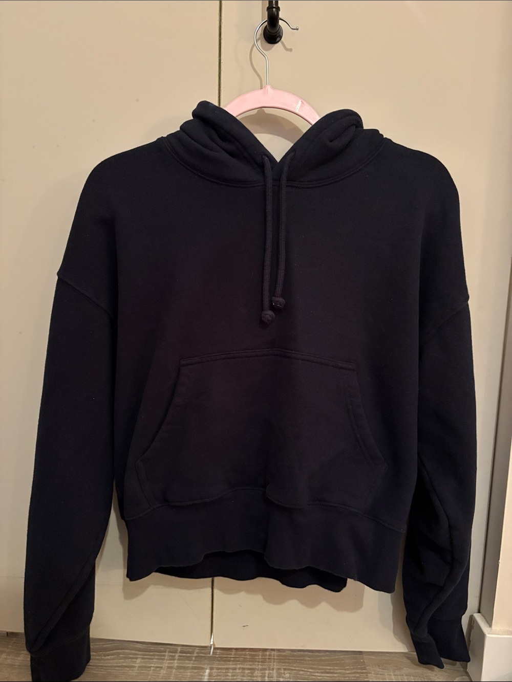 Women’s Navy Hooded Pullover Sweatshirt